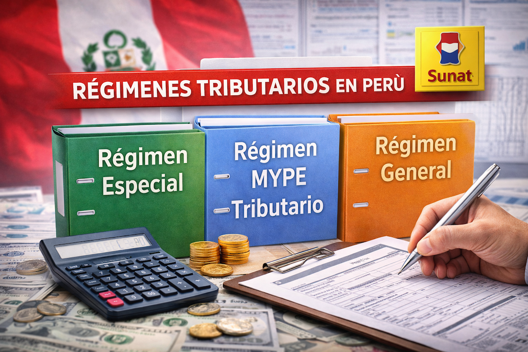 Regímenes tributarios en el Perú: ¿cuál le conviene a tu negocio?