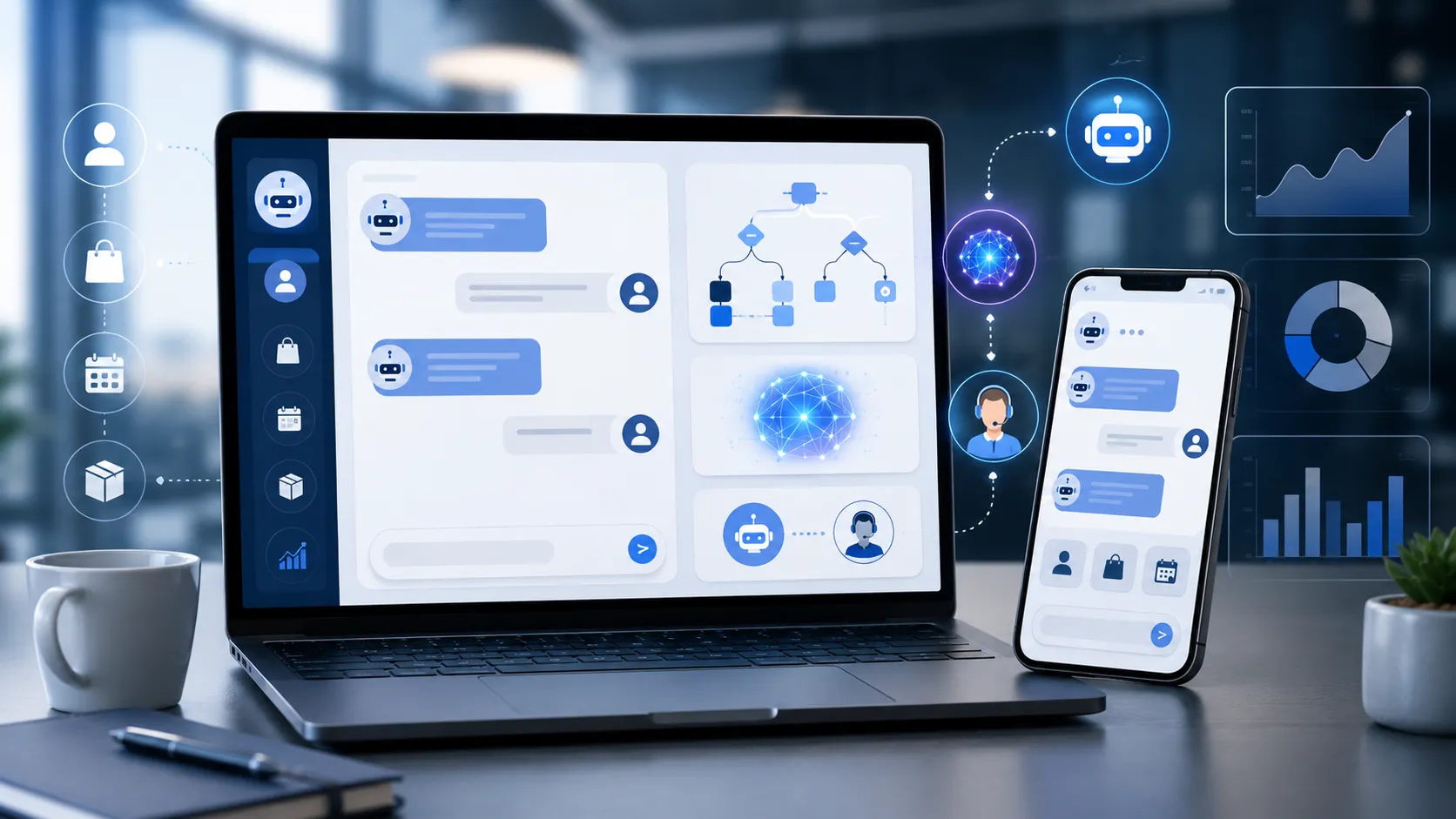 Chatbots para empresas: ejemplos por rubro y cuánto cuesta implementarlos