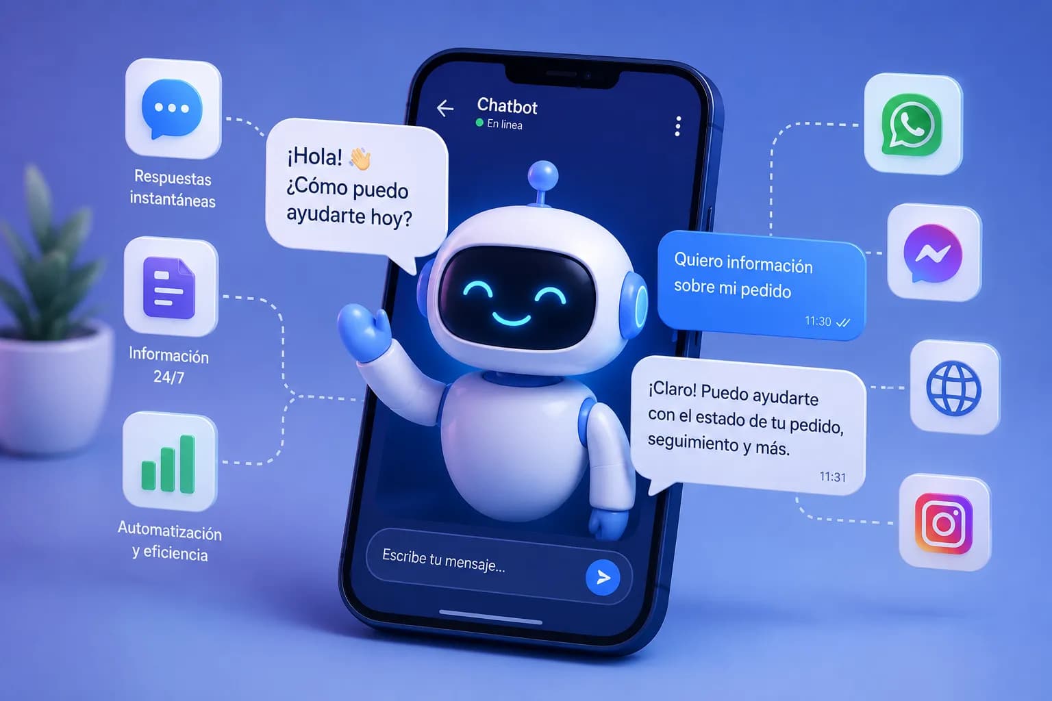 Chatbots: mejora la experiencia del cliente