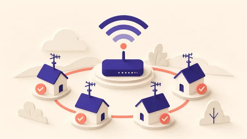 Internet local: gestión de abonados