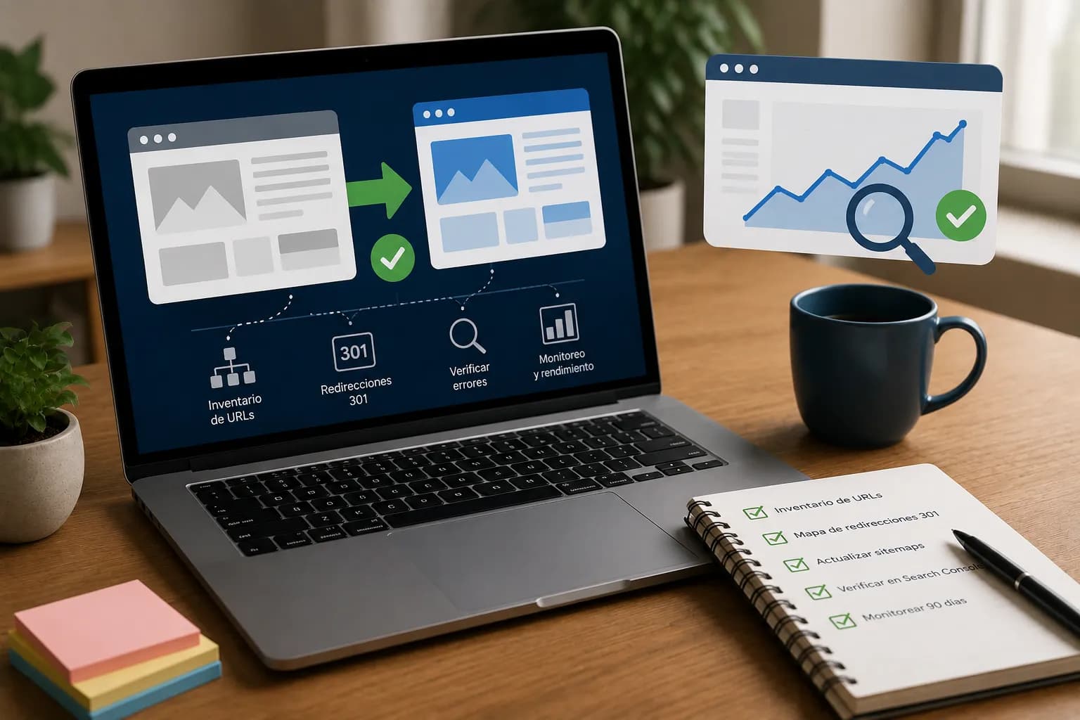 Migración web sin perder SEO