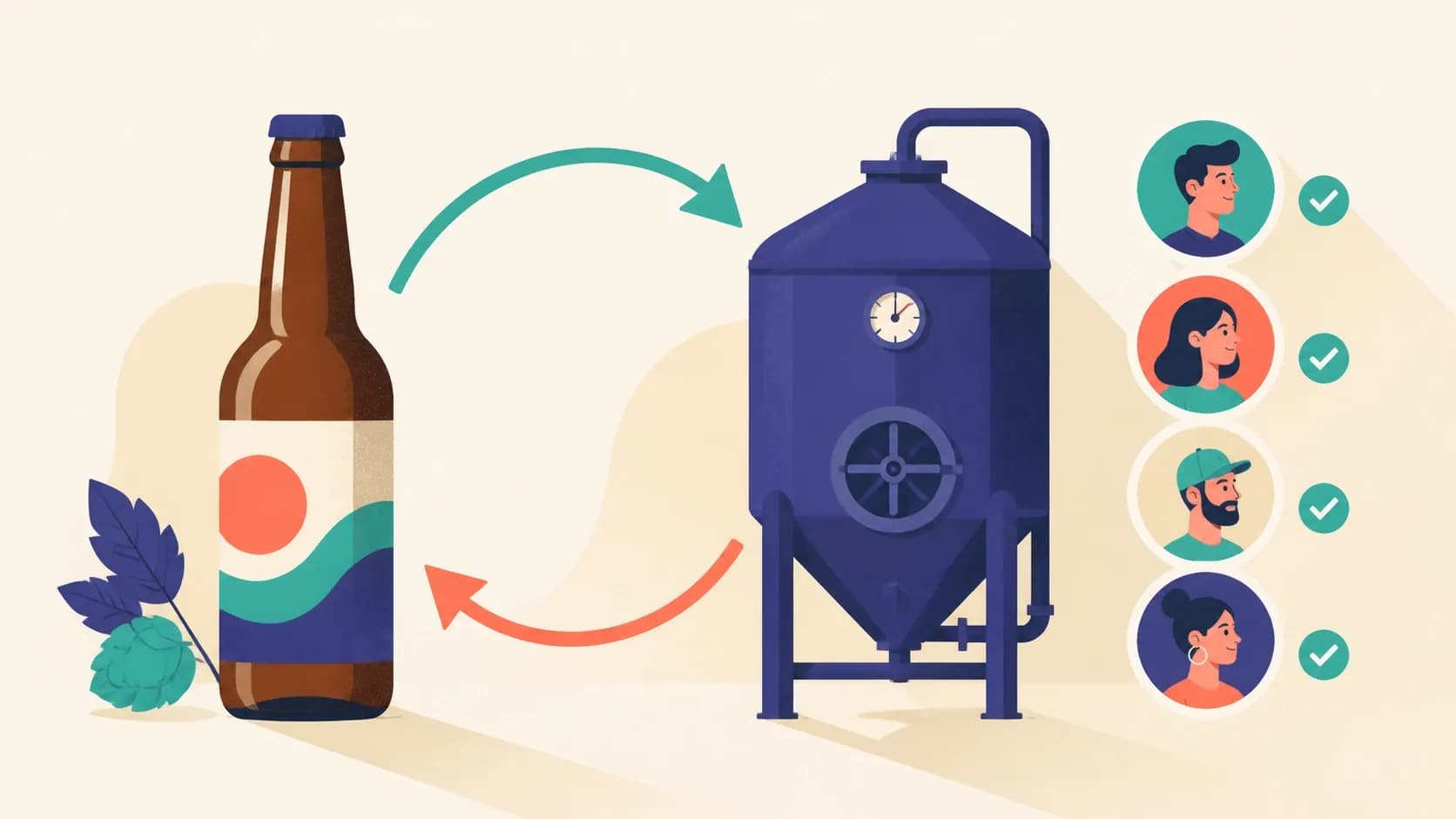 Suscripción de cerveza artesanal en Perú