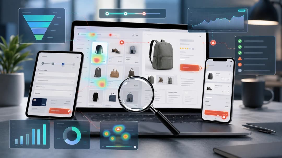 Auditoría UX ecommerce: 10 fallas críticas