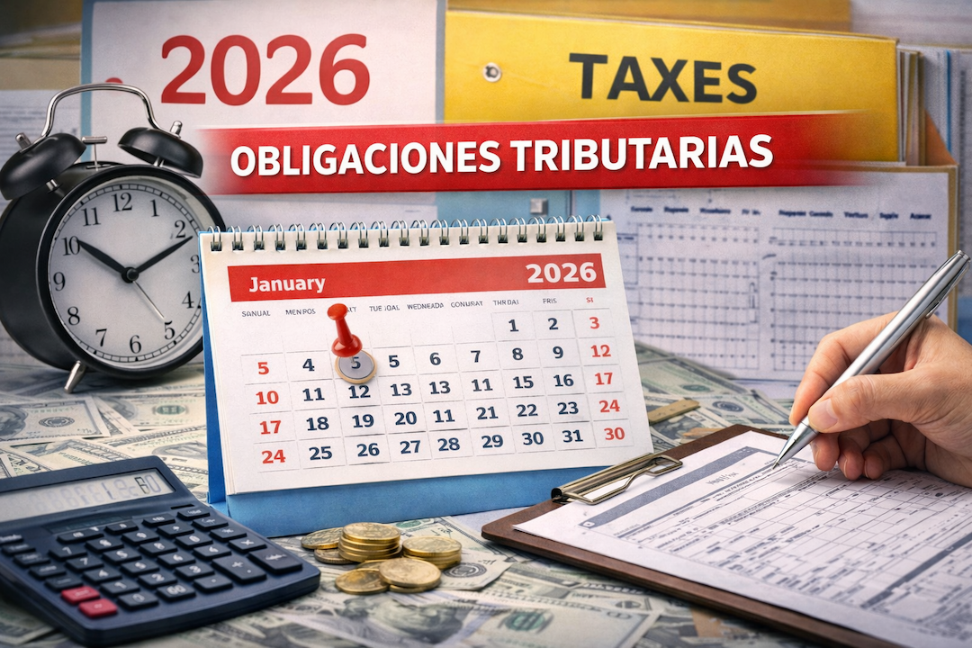 Cronograma de vencimientos tributarios 2026 en Perú