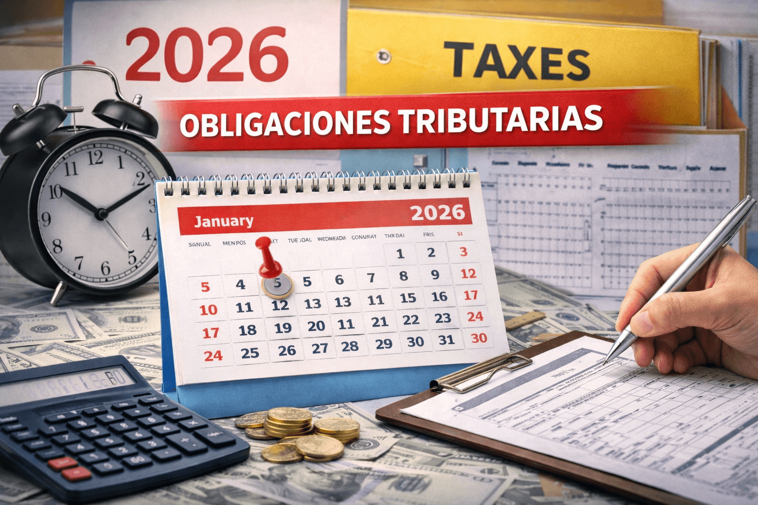 Cronograma de vencimientos tributarios 2026 en Perú