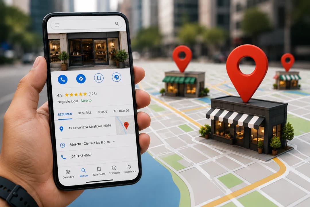 SEO local en Perú: atrae clientes desde Google Maps